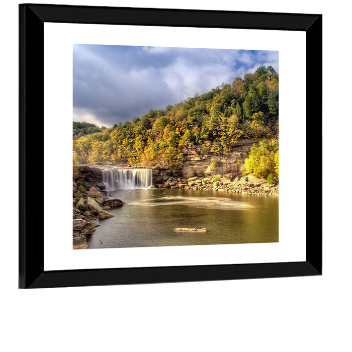 Cumberland Falls Wall Art as a framed print