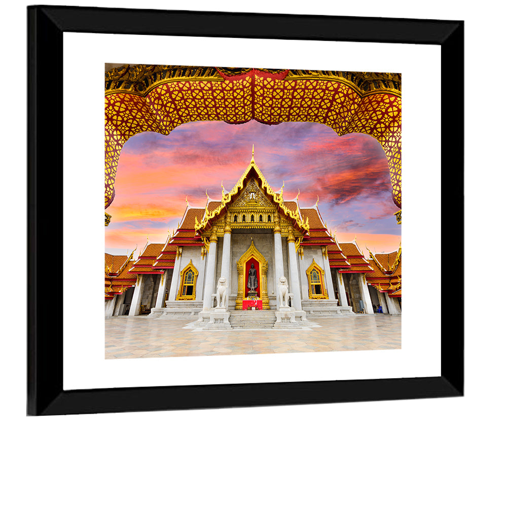 Marble Temple Wall Art