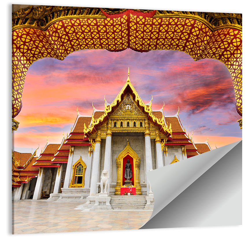Marble Temple Wall Art