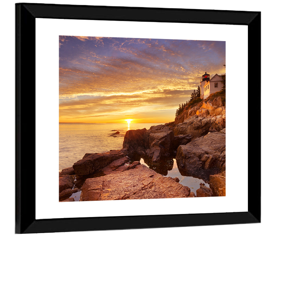 Bass Harbor Acadia National Park Wall Art