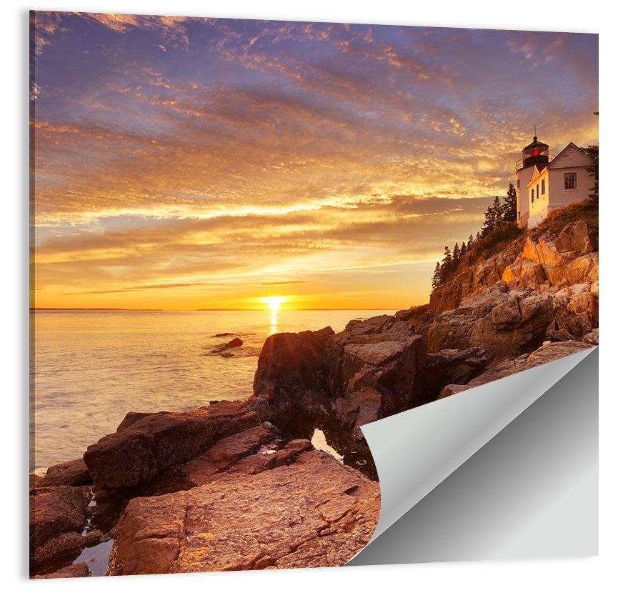 Bass Harbor Acadia National Park Wall Art