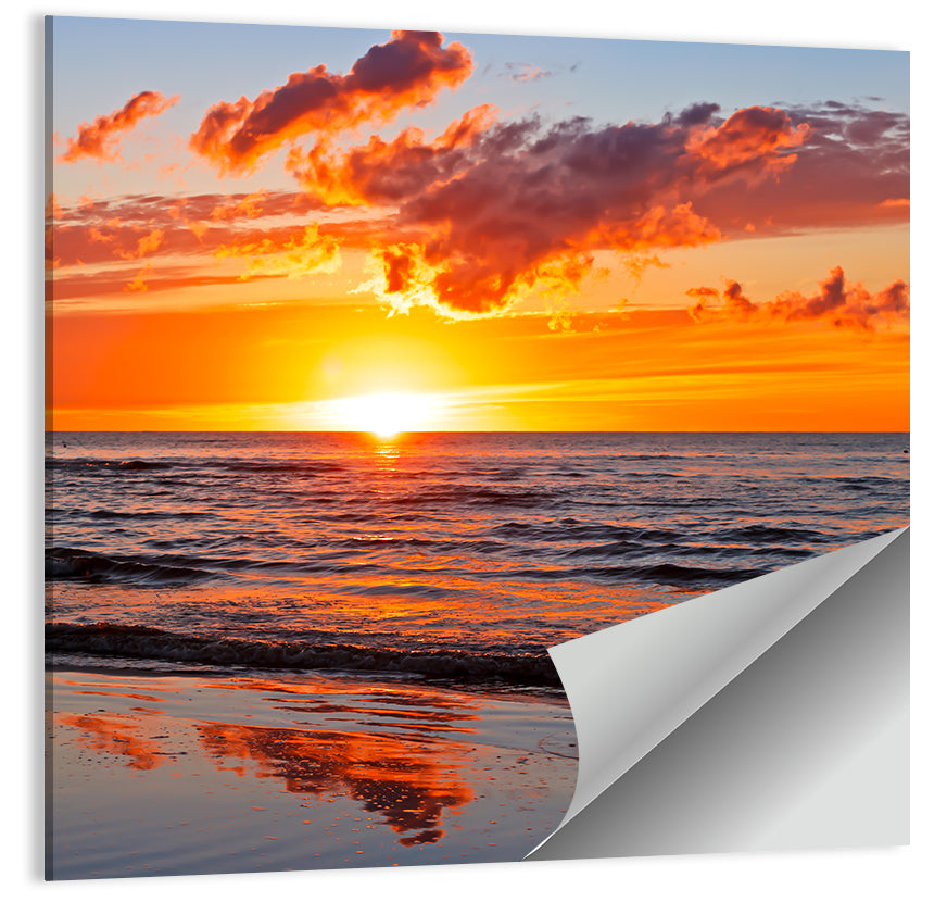 Baltic Sea Sunset Wall Art