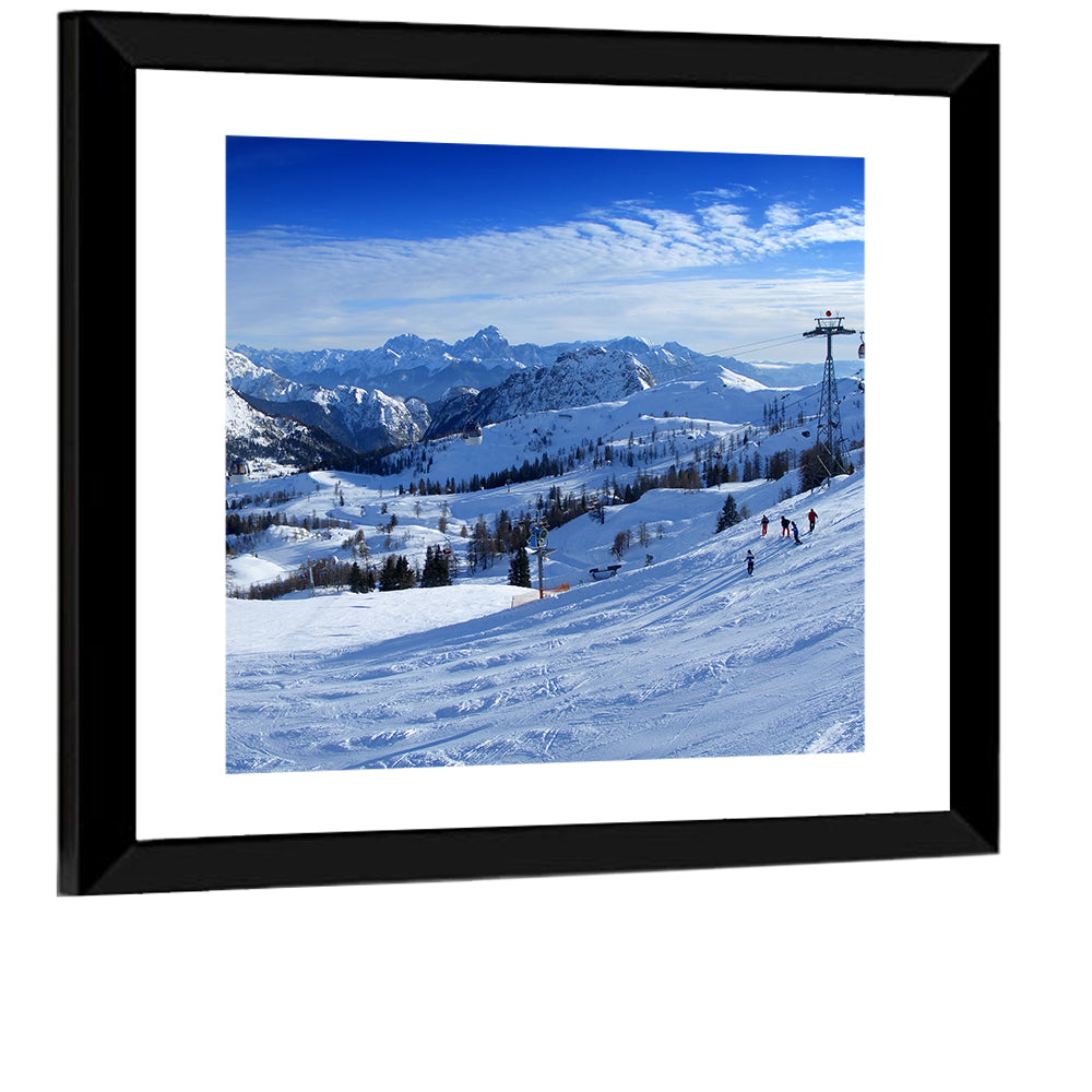Nassfeld Ski Resort Wall Art
