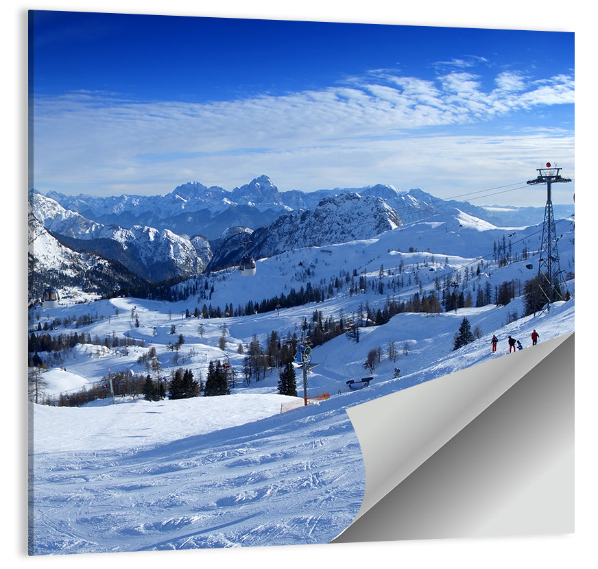 Nassfeld Ski Resort Wall Art