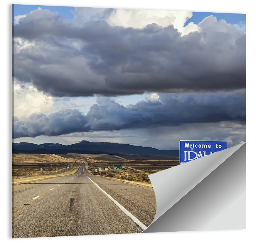 Idaho Highway Wall Art