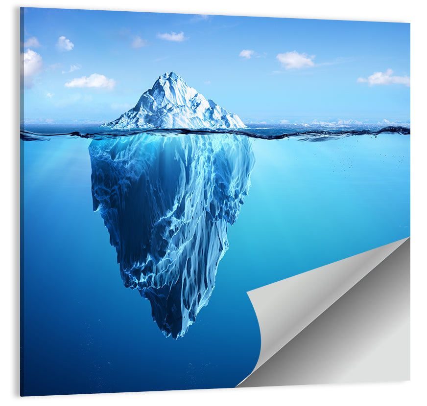Floating Iceberg Wall Art