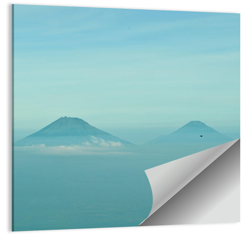 Sumbing & Sindoro Volcanoes Wall Art