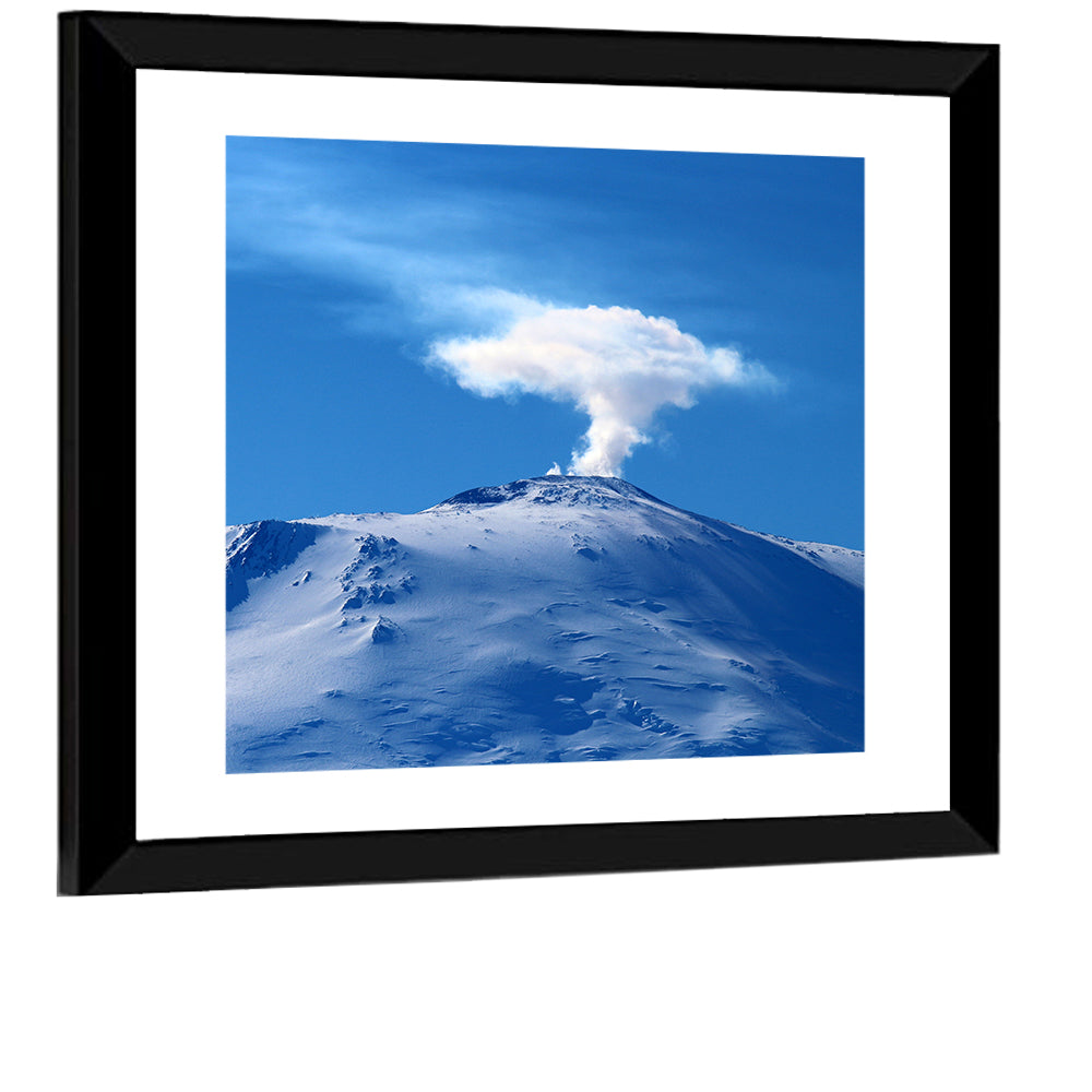 Mount Erebus Wall Art
