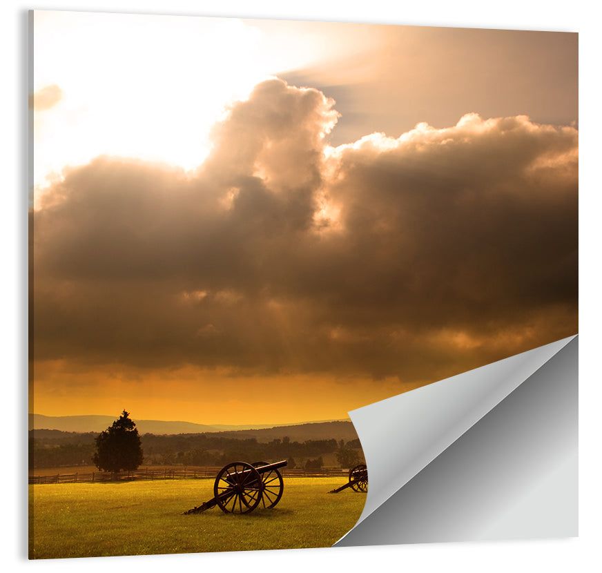 Antietam Civil War Battlefield Wall Art