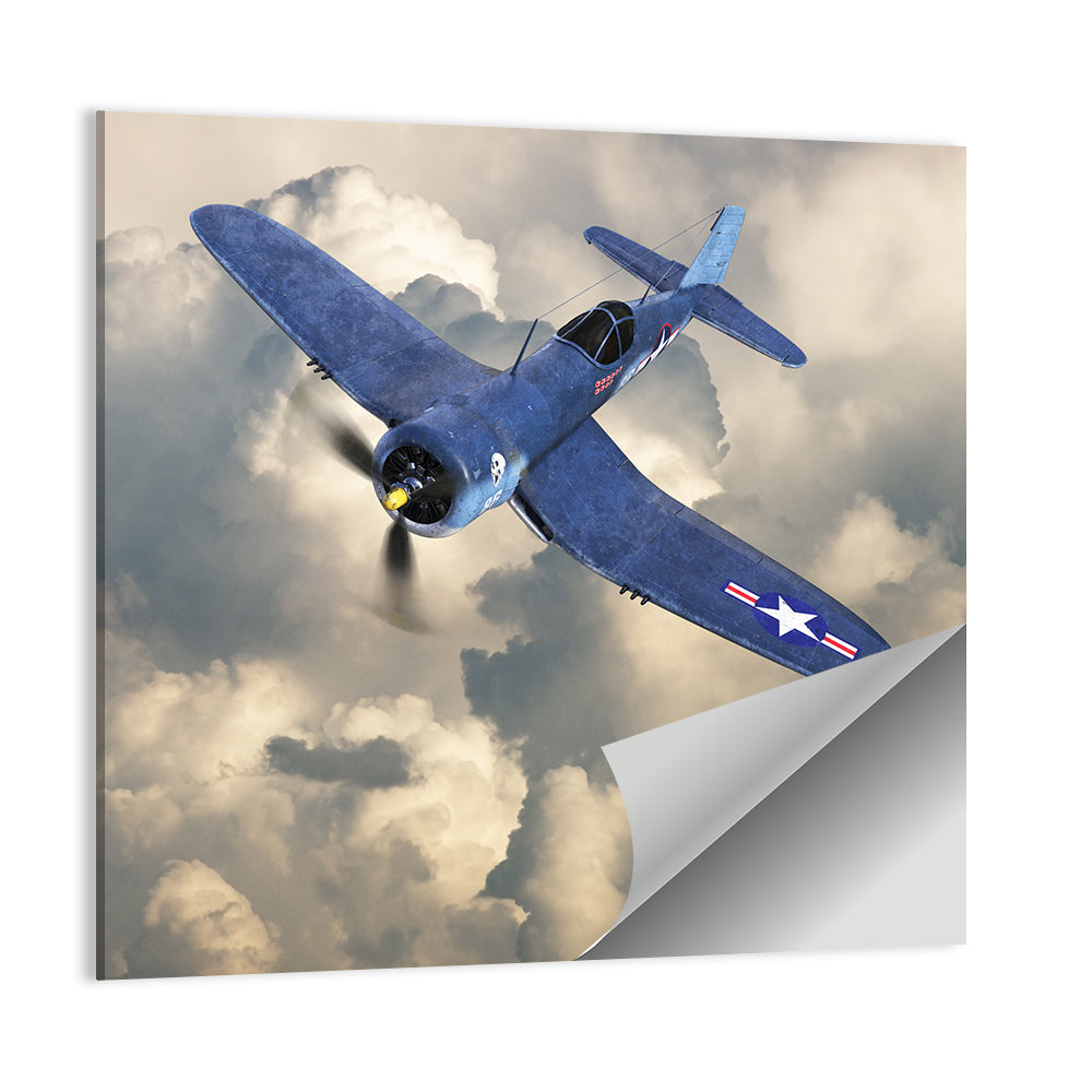 WWII Fighter Plane Wall Art