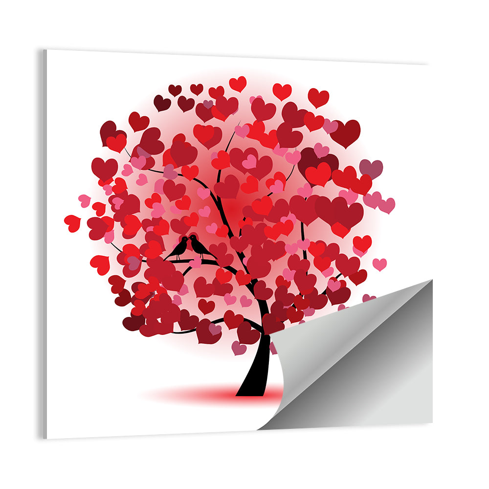 Valentine Love Tree Wall Art