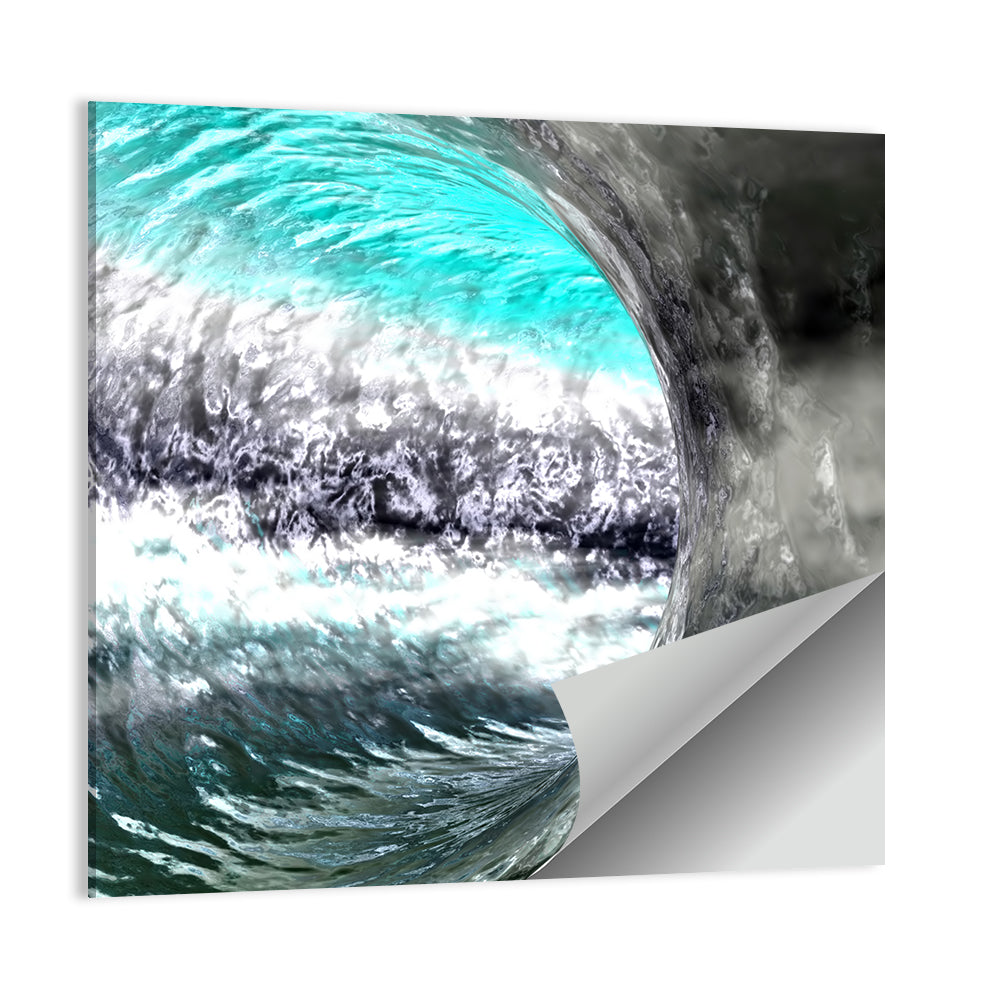 Water Tunnel Concept Wall Art
