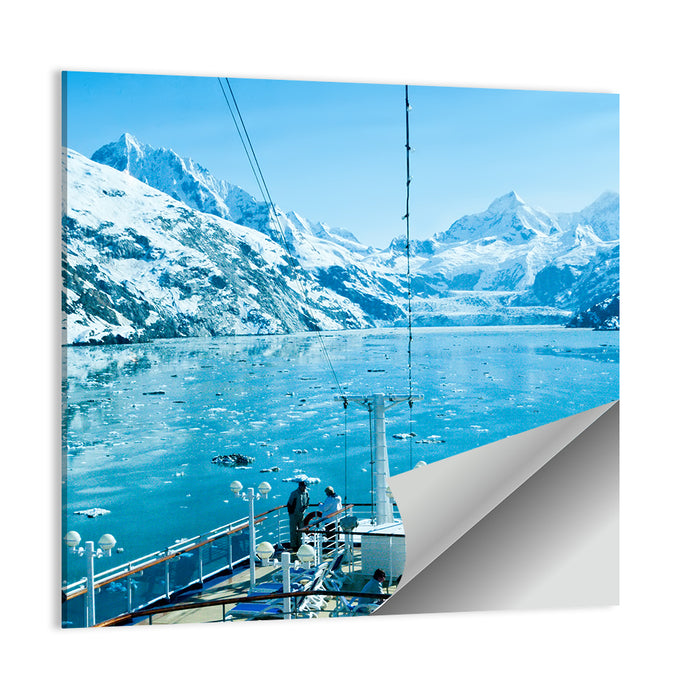 Bow View at Glacier Bay National Park Wall Art as a poster print
