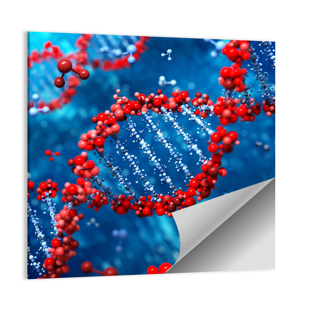DNA Abstract Wall Art