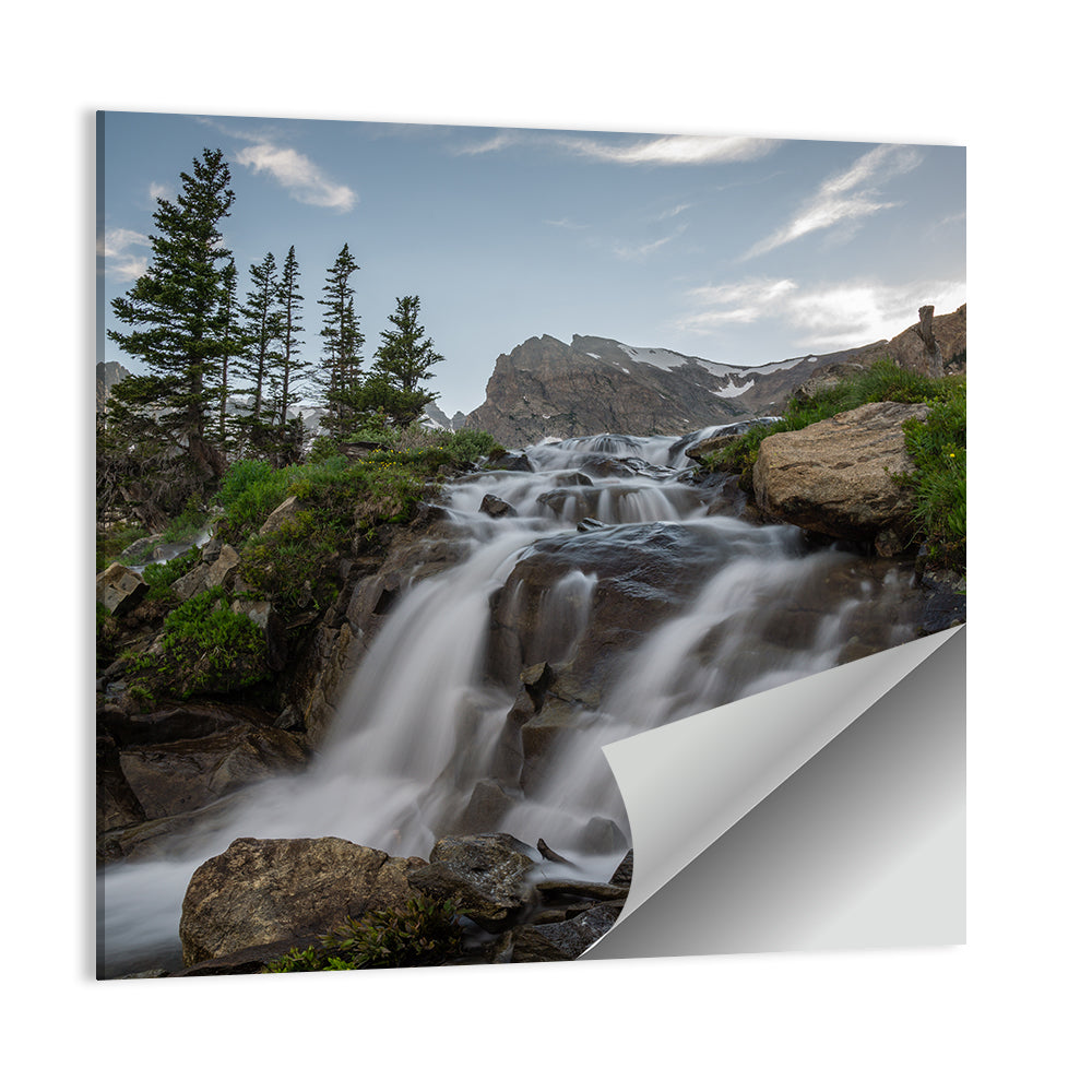 Brainard Lake Waterfall Wall Art