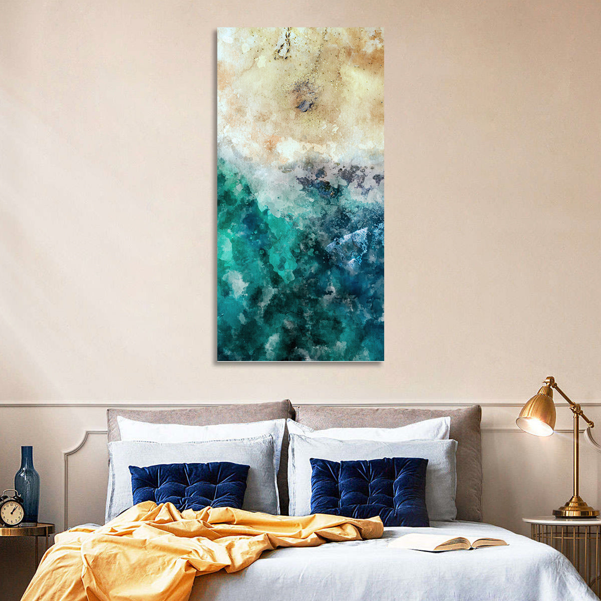 Ocean Beach Abstract Wall Art