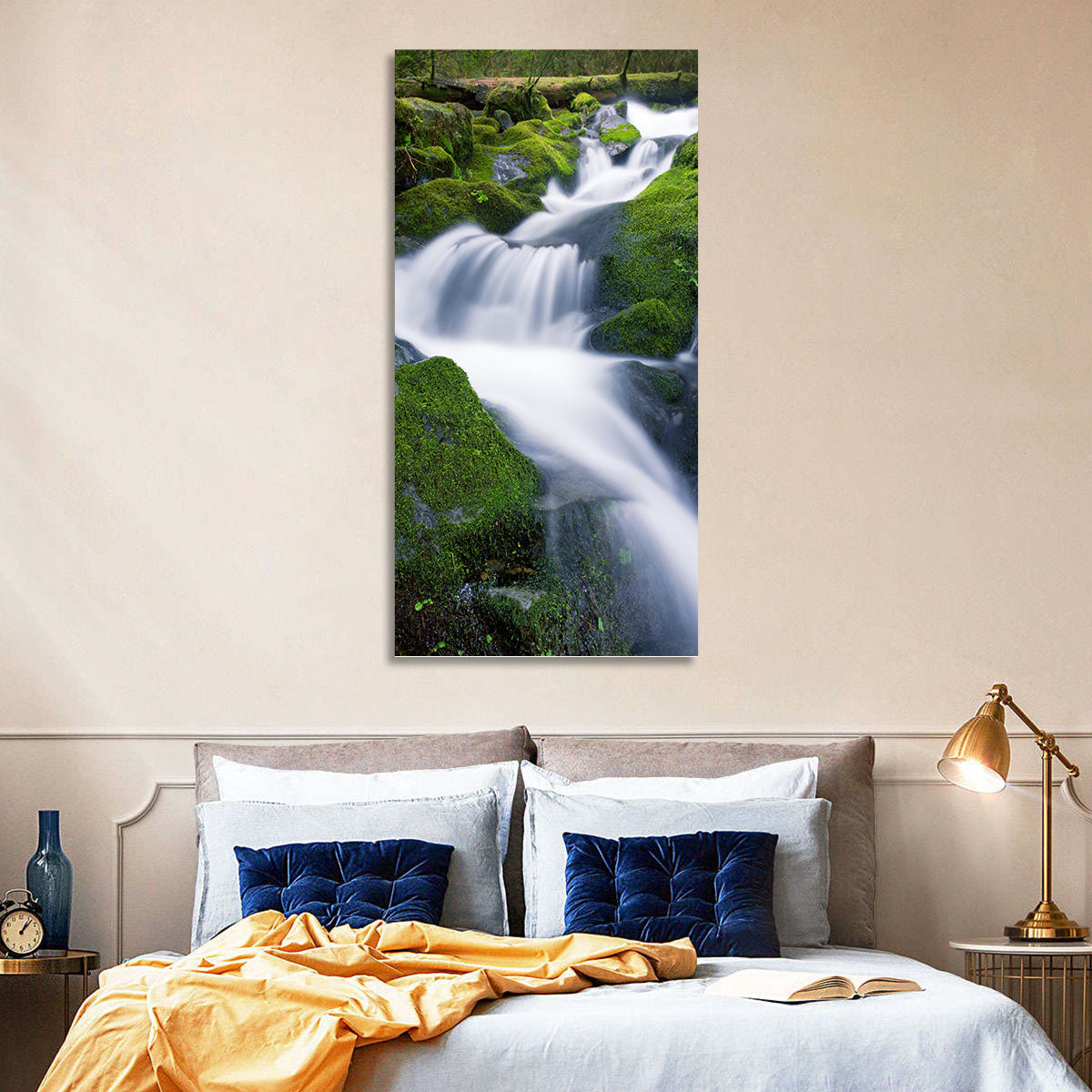 Waterfall in Olympic National Park Wall Art