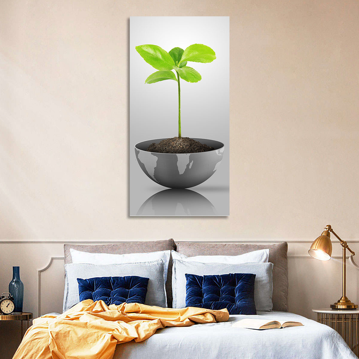 Grow a Plant Concept Wall Art