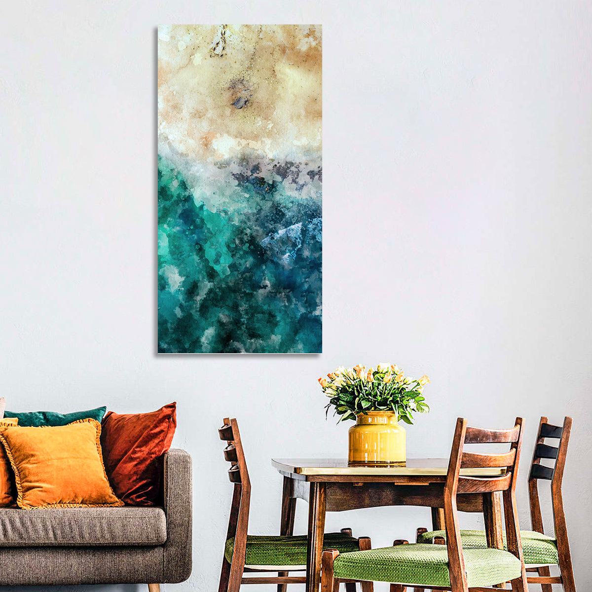 Ocean Beach Abstract Wall Art