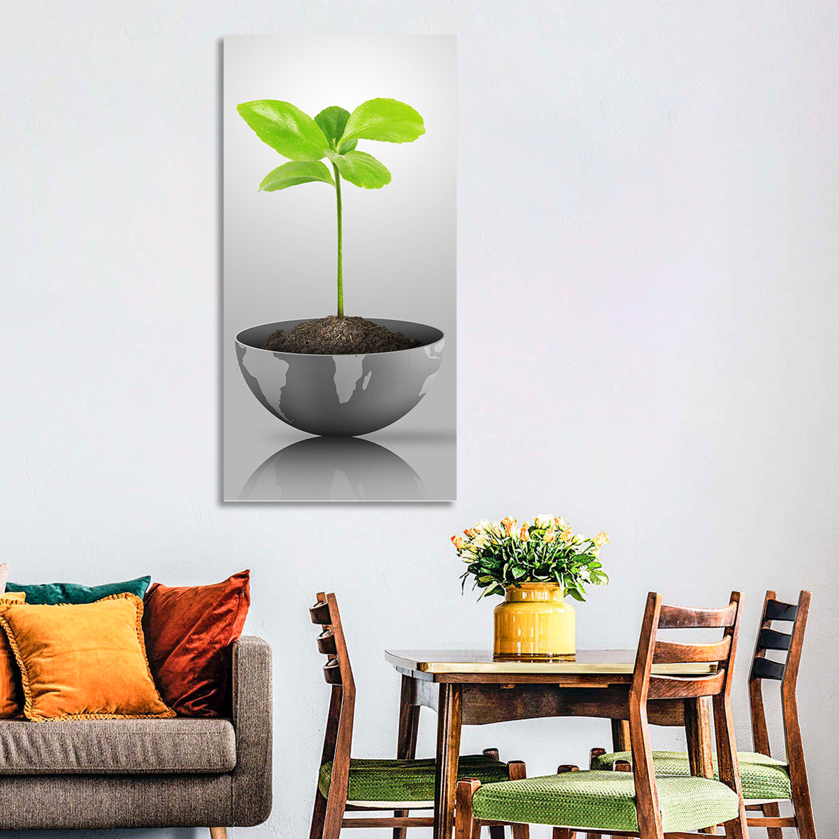 Grow a Plant Concept Wall Art