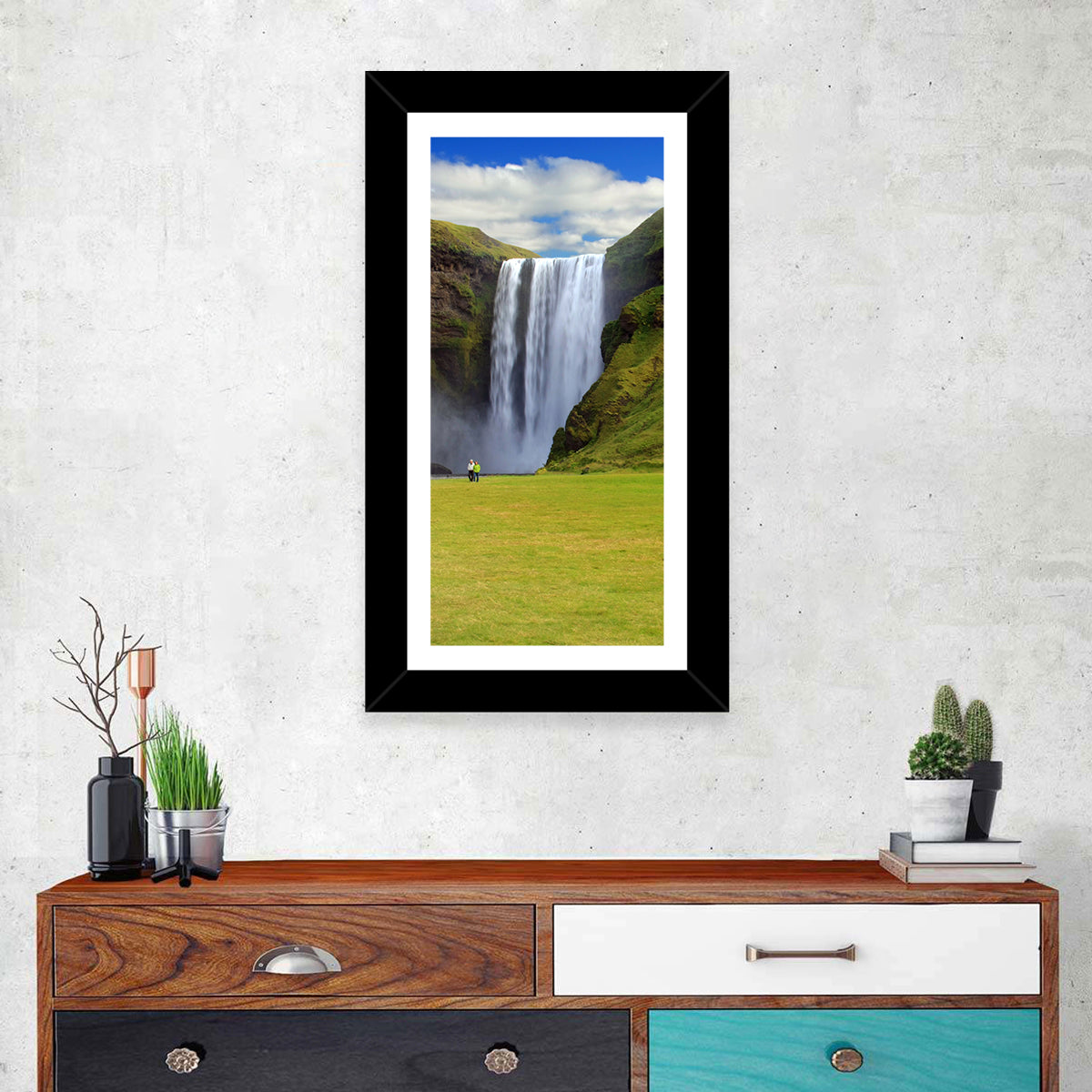 Skogarfoss Waterfall Wall Art