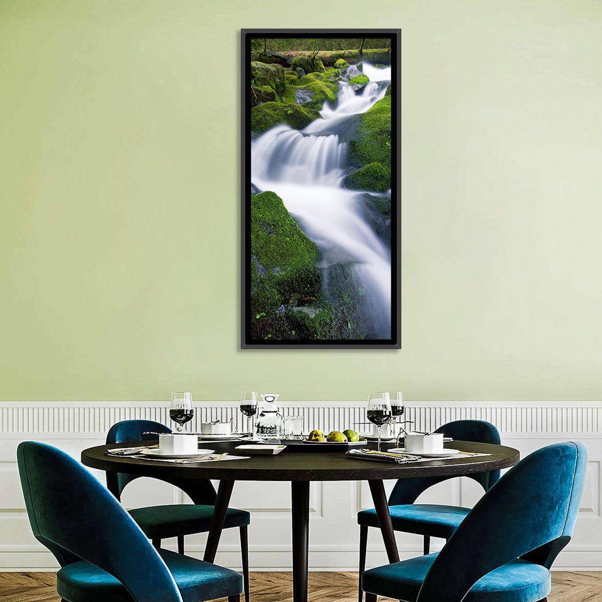 Waterfall in Olympic National Park Wall Art