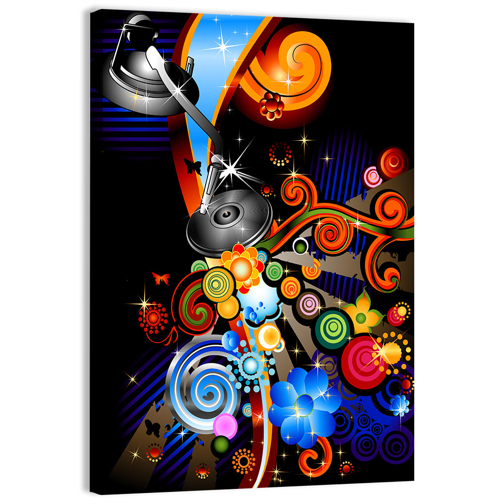 Party Design Illustration Wall Art