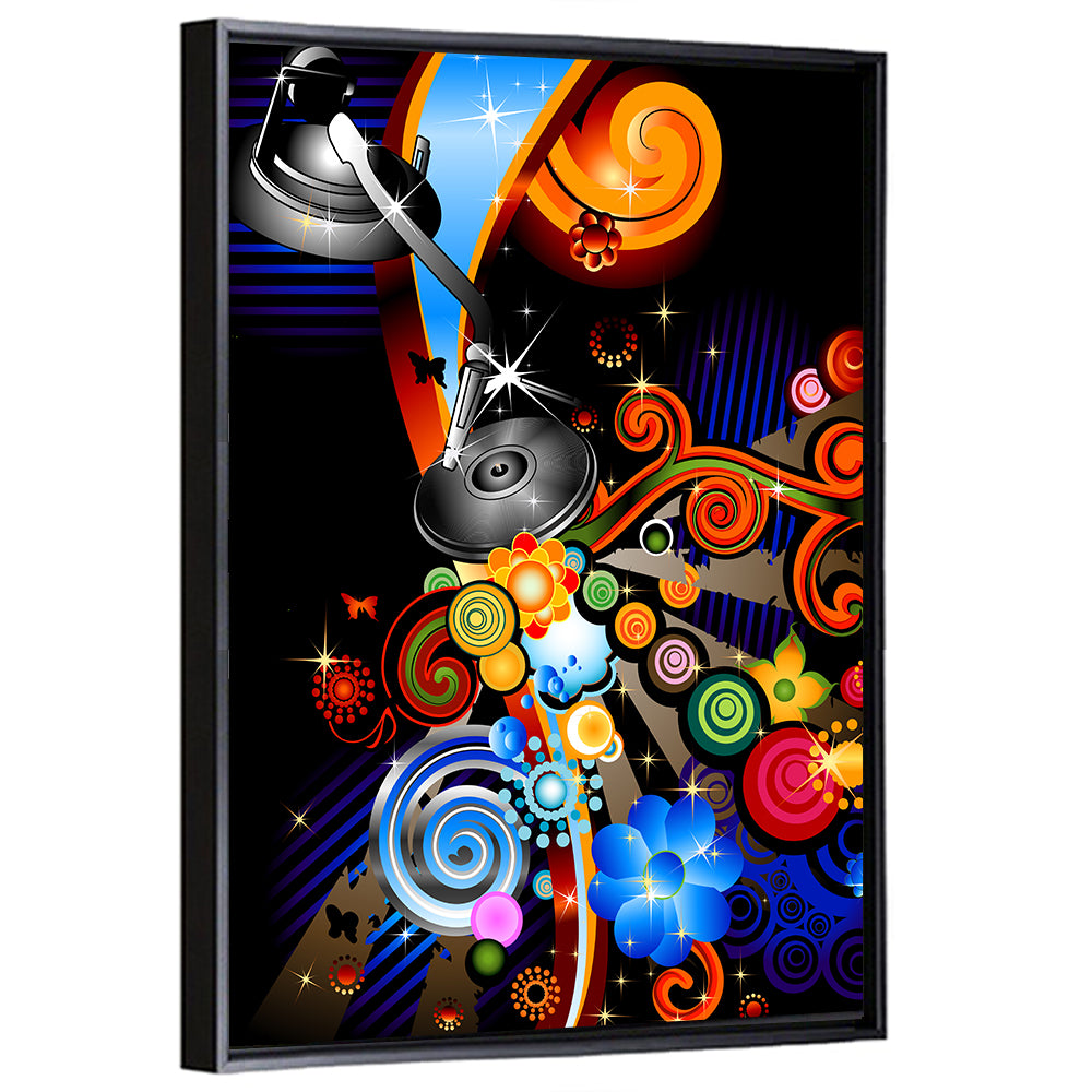 Party Design Illustration Wall Art