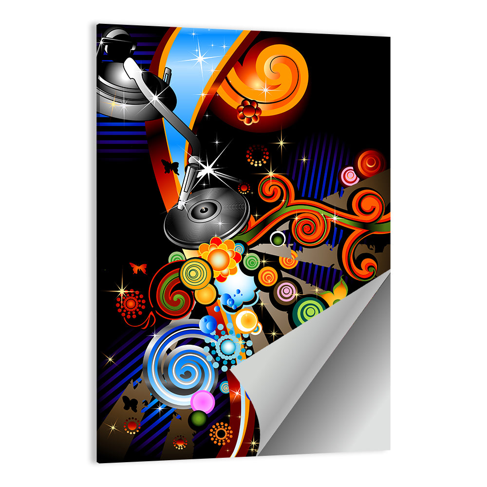 Party Design Illustration Wall Art