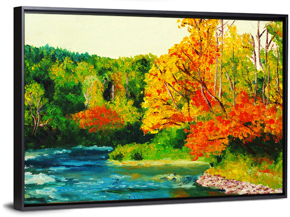 Maple In Autumn Artwork Wall Art
