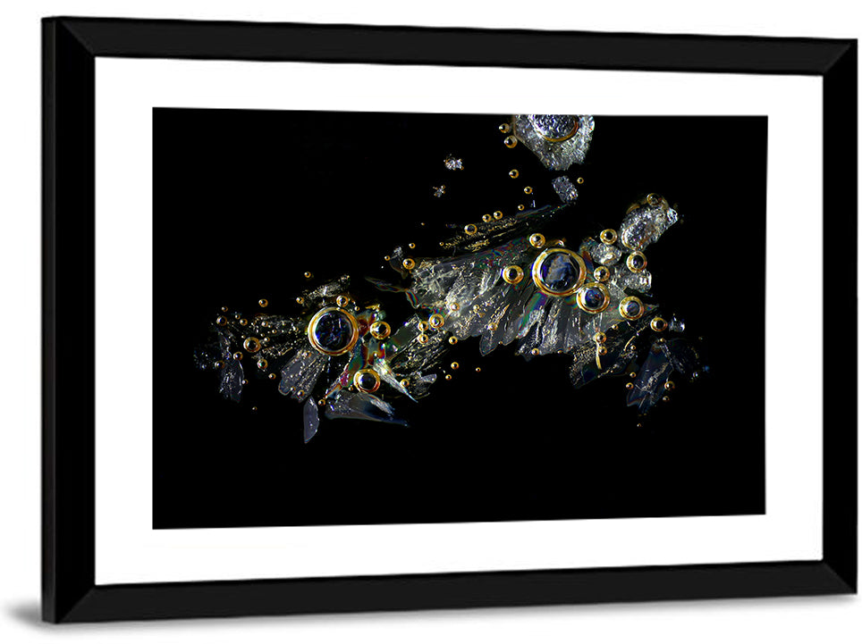 Crystallized Vitamin C Wall Art