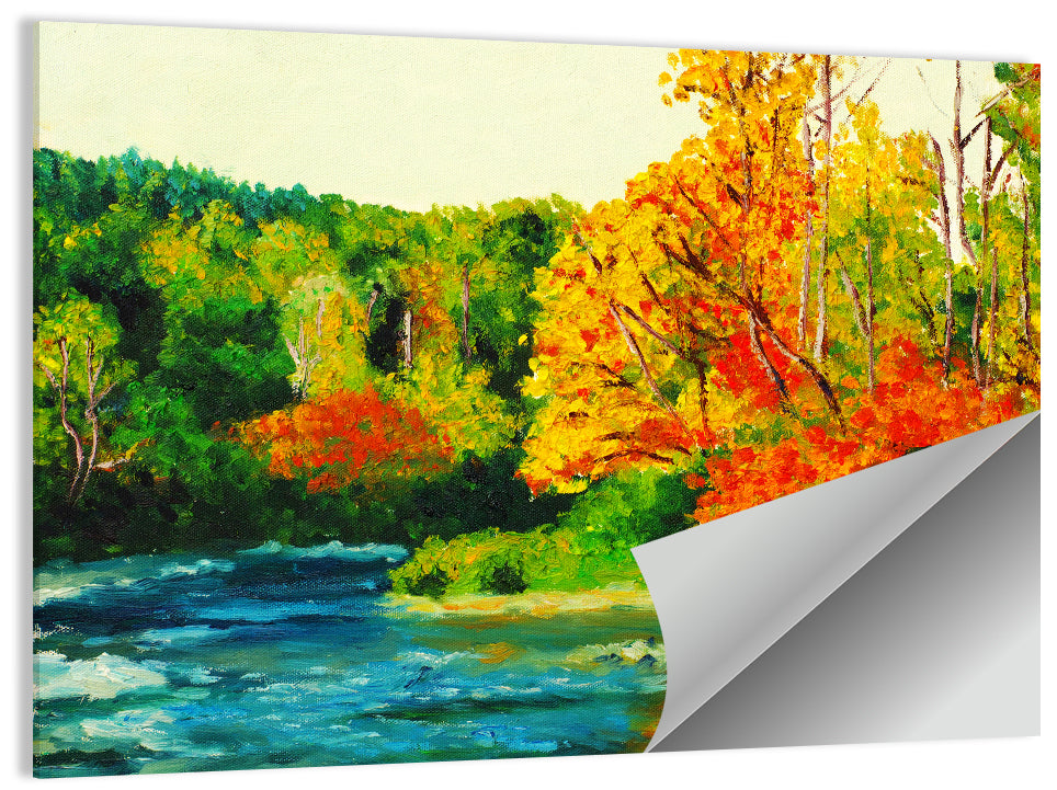 Maple In Autumn Artwork Wall Art