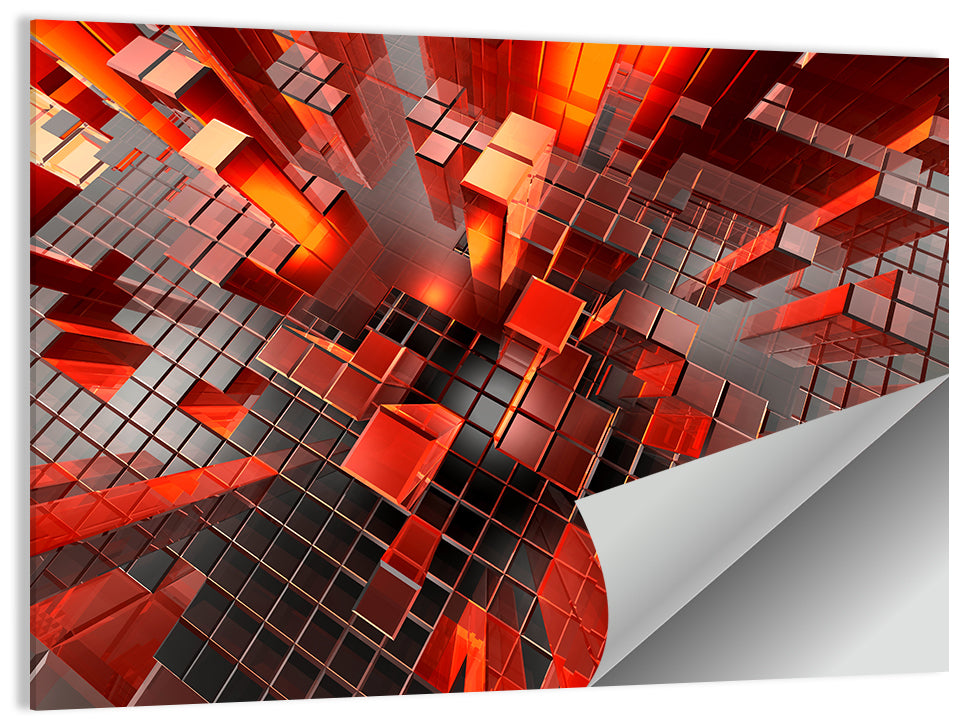 Future City Abstract Wall Art