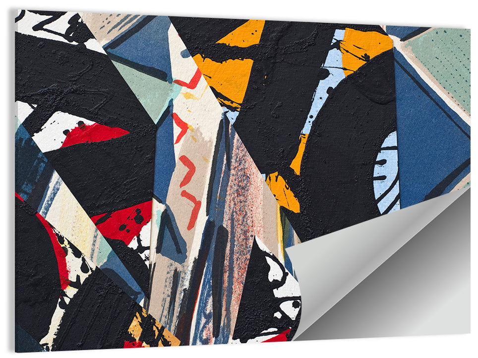 Paper Collage Wall Art