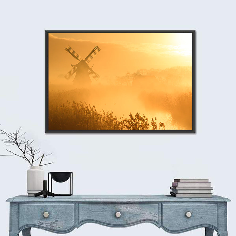 Dutch Windmills Wall Art