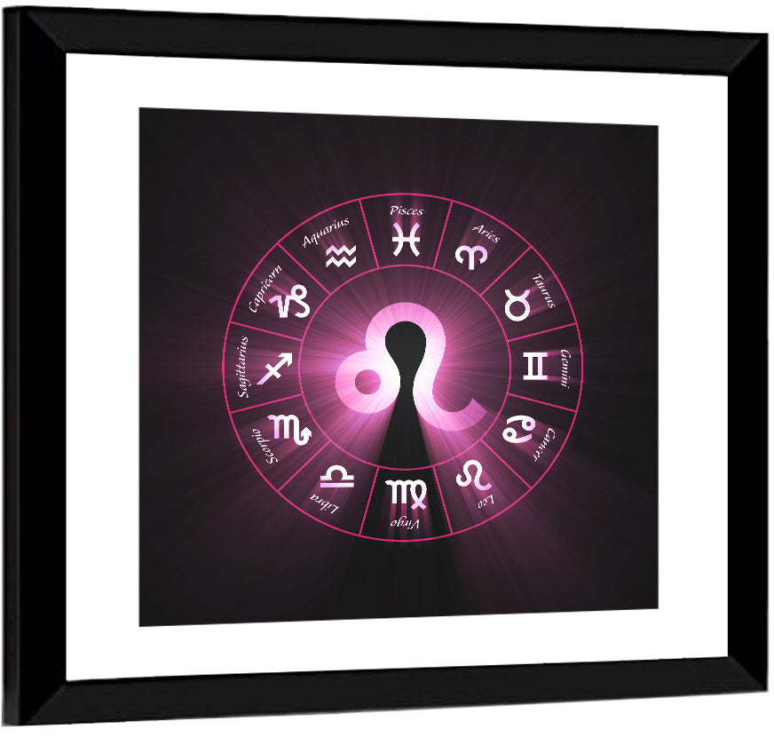 Leo Light Flare Wall Art