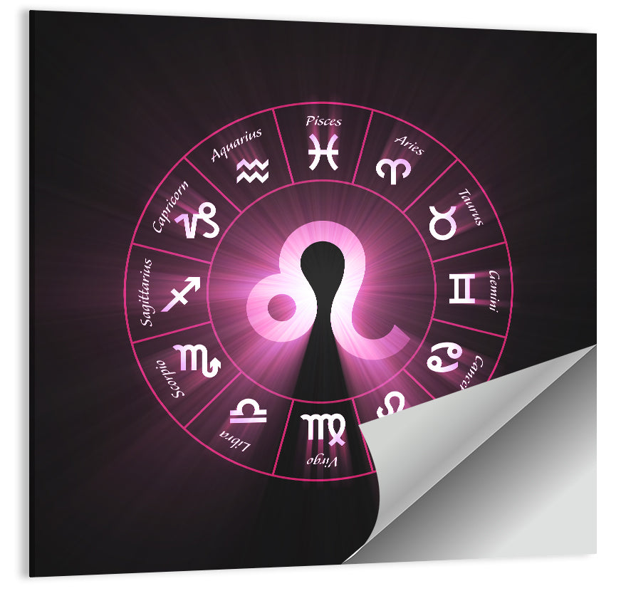 Leo Light Flare Wall Art