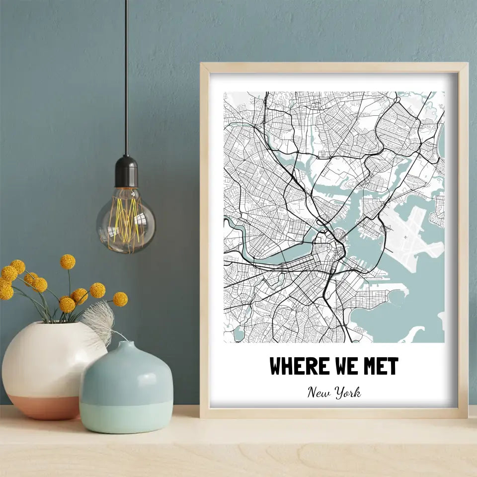 Where We Met Map