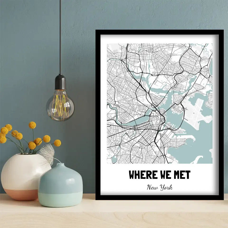 Where We Met Map