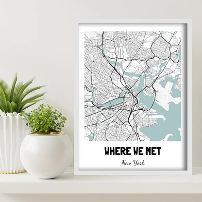 Where We Met Map