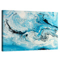 Marbled Ocean Swirl Wall Art