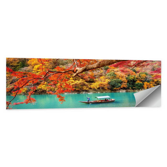 Hozugawa River, Kyoto Wall Art as a poster print