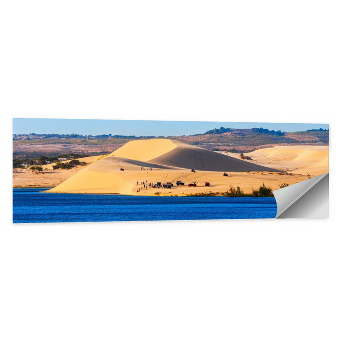 Mui Ne Sand Dunes Wall Art as a poster print
