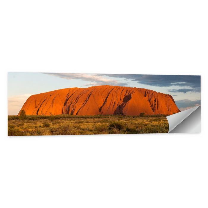 Uluru Red Rock Wall Art as a poster print