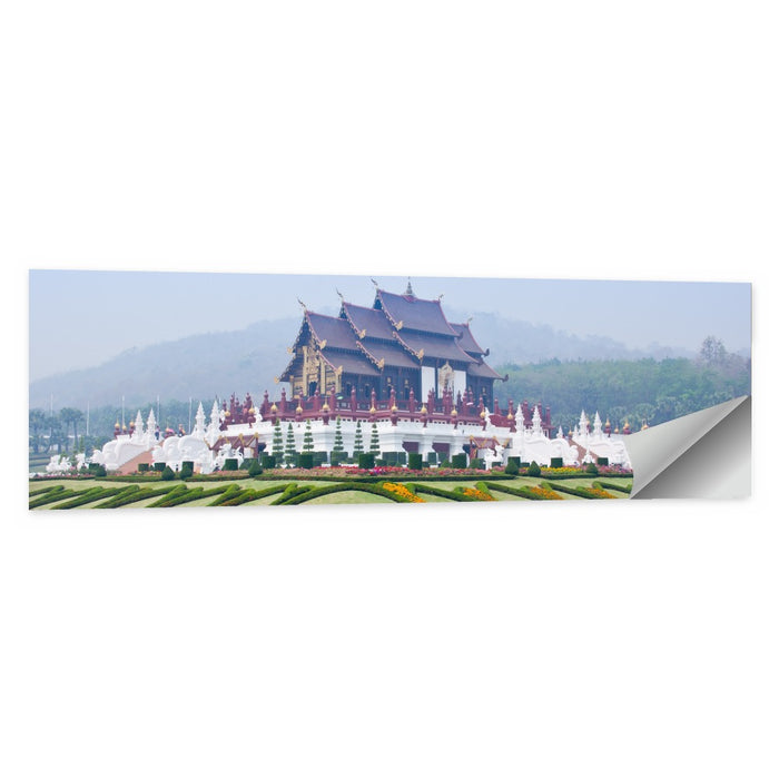 Ho Kham Royal Pavilion Chiang Mai Wall Art as a poster print