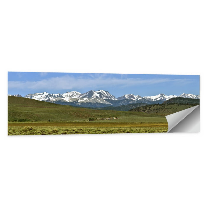 Sierra Nevada Sagebrush Plains Wall Art as a poster print
