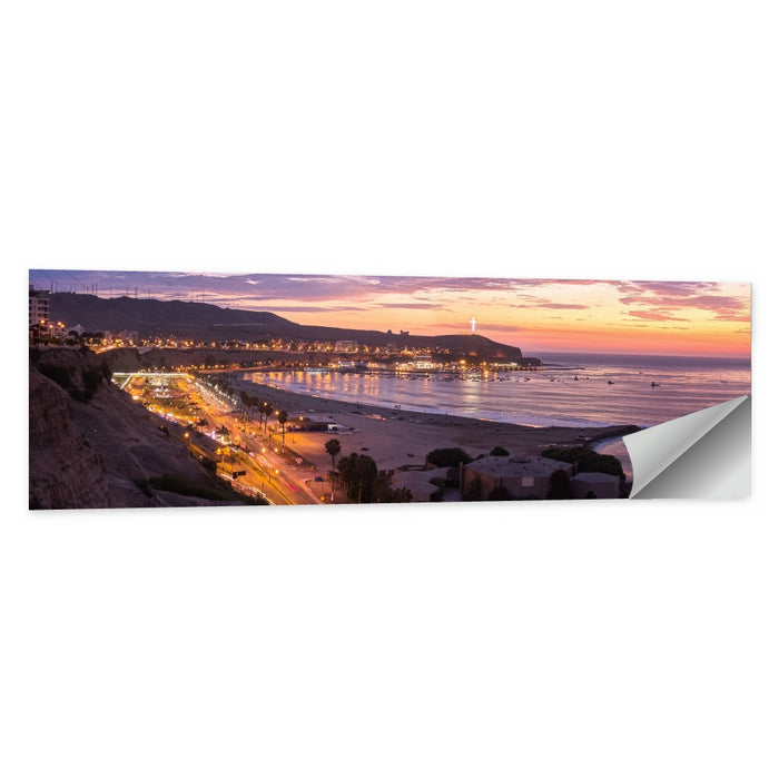 Playa Agua Dulce, Lima Wall Art as a poster print