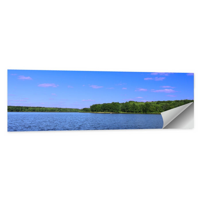 Pierce Lake Shoreline Wall Art as a poster print