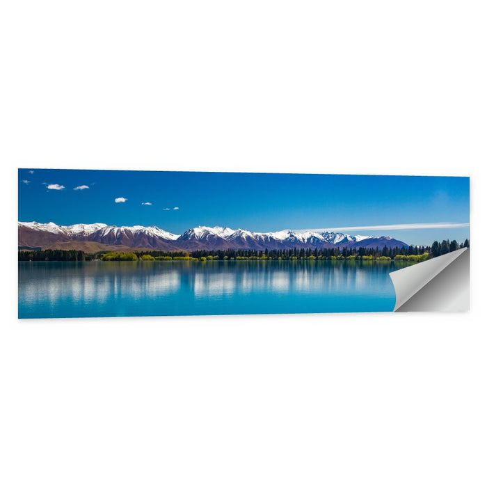 Lake Ruataniwha Reflection Wall Art as a poster print