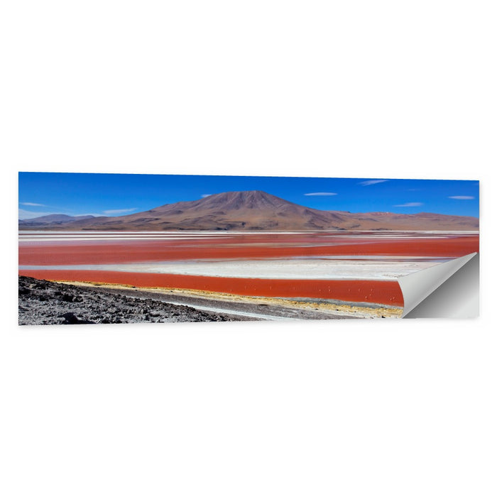 Laguna Colorada Red Lake Wall Art as a poster print